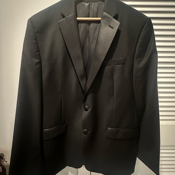 Ralph Lauren Sz 46R wool/laine Classic Black Men's Blazer